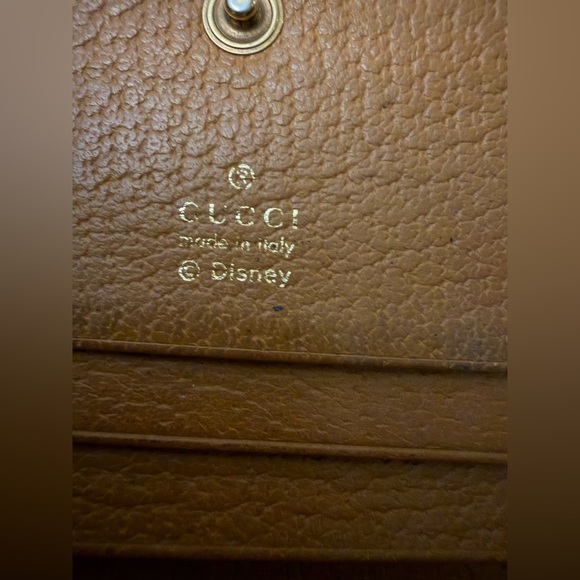 GUCCI
X Disney Brown GG Mickey Mouse Wallet ,Box, cards, dust bag and COA - Picture 11 of 16